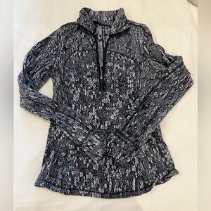 LuluLemon Snake Print Zip Up